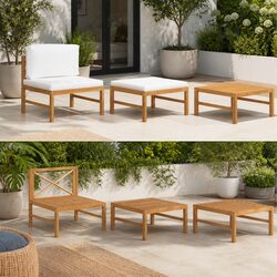 Transform Your Garden with This 3-Piece Lounge Set