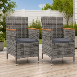 Comfortable Grey Outdoor Dining Chairs for Your Patio