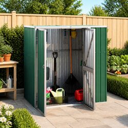 Enhance Your Outdoor Space with a Green Garden Tool Shed