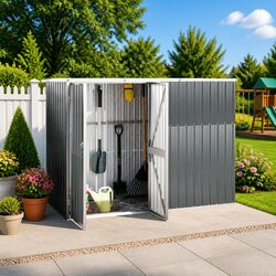 Enhance Your Outdoor Space with a Grey Tool Shed