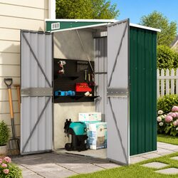 Enhance Your Space with this Wall-mounted Garden Shed