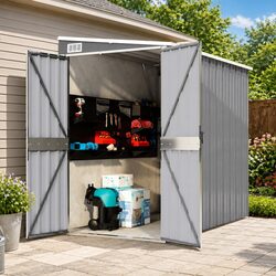 Enhance Your Outdoor Space with a Wall-Mounted Garden Shed