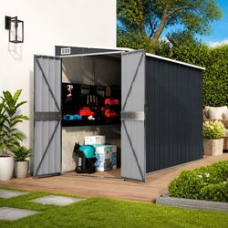 Outdoor Storage Garden Shed with Double Opening Doors