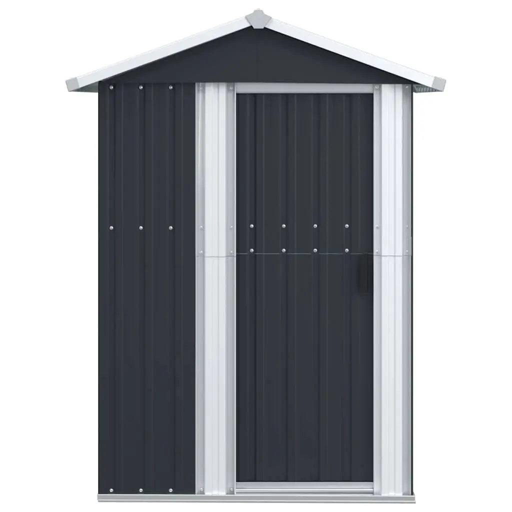Garden Shed Anthracite Galvanised Steel Durable Outdoor Storage Tool House
