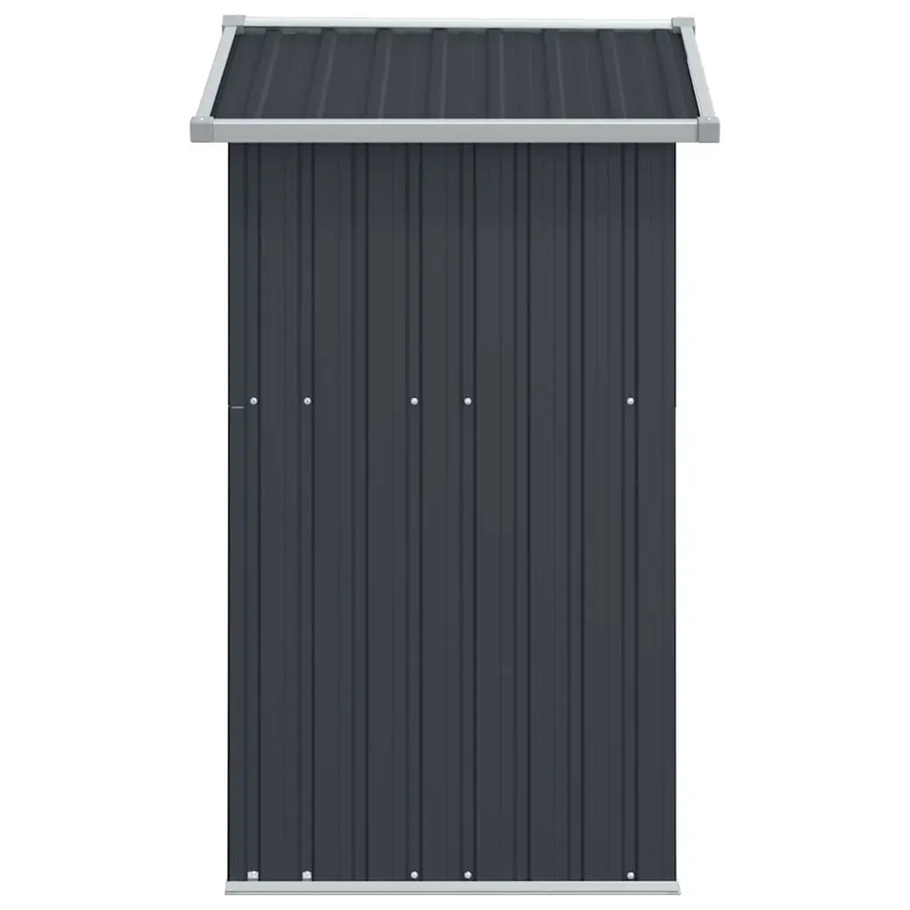 Garden Shed Anthracite Galvanised Steel Durable Outdoor Storage Tool House