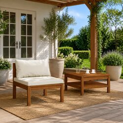 Enhance Your Outdoor Space with This 2-Piece Sofa Set