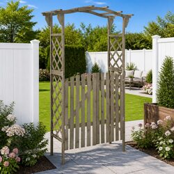 Enhance Your Garden with a Stylish Pergola and Gate