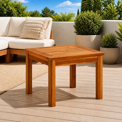 Transform Your Patio with a Stylish Acacia Wood Table