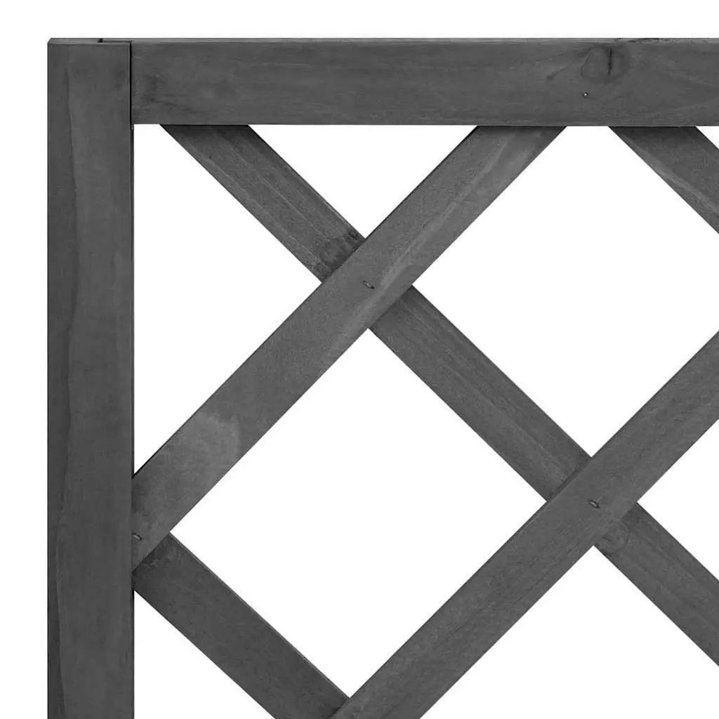 Garden Trellis Planter with Flower Box Outdoor Raised Bed Climbing Plant Support