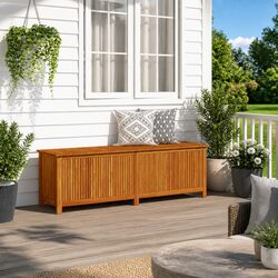 Enhance Your Outdoor Space with a Wooden Storage Box