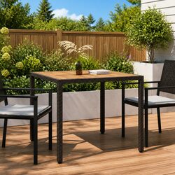 Elegant Outdoor Garden Table 90x90x75cm for Your Patio