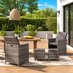 Elevate Your Patio with This 4-Piece Garden Seating Set
