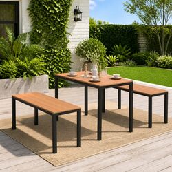 Enhance Your Outdoor Space with a 3-Piece Dining Set
