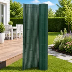 Transform Your Outdoor Space with a Green Garden Fence Panel