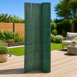 Enhance Your Garden with a Green Double-Sided Fence Panel