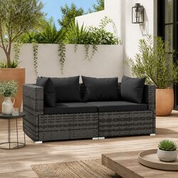 Enhance Your Outdoor Space with a Grey Rattan Sofa