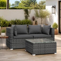 Elevate Your Outdoor Space with this 3 Piece Lounge Set