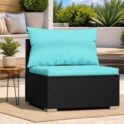 Enhance Your Outdoor Space with a Modular Black Sofa