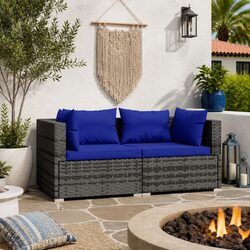Enhance Your Outdoor Space with a 2-Seater Sofa