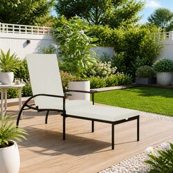 Enhance Your Outdoor Oasis with This Stylish Sun Lounger