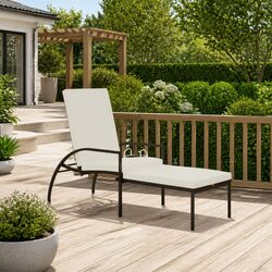 Enhance Your Outdoor Space with This Adjustable Sun Lounger