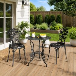 Elevate Your Outdoor Area with 3 Piece Bistro Set