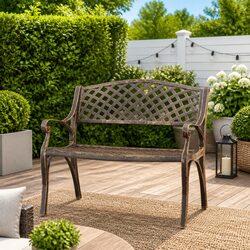 Enhance Your Outdoor Space with This 102cm Garden Bench