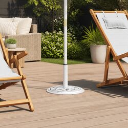 Outdoor Umbrella Stand with Elegant Design and Sturdy Base