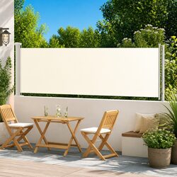 Outdoor Side Awning 117x600 cm for Enhanced Privacy