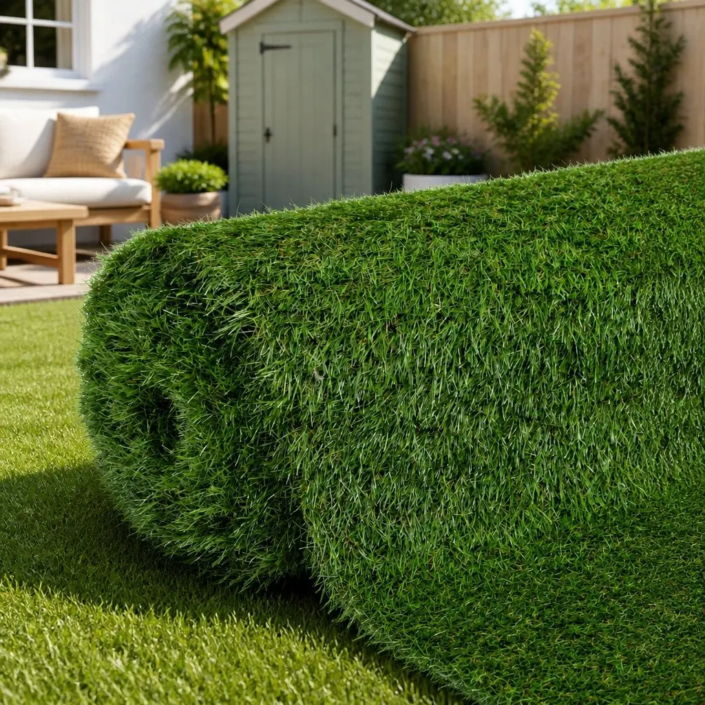 Artificial Grass 1x5m 30mm High Density Lawn Green Suitable for Garden Patio Balcony