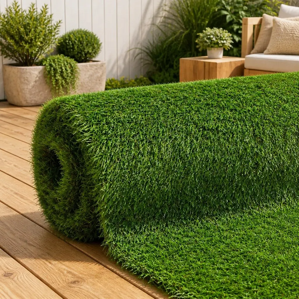 Artificial Grass 40mm Green Turf Soft Texture Indoor Outdoor Lawn Garden Patio Balcony