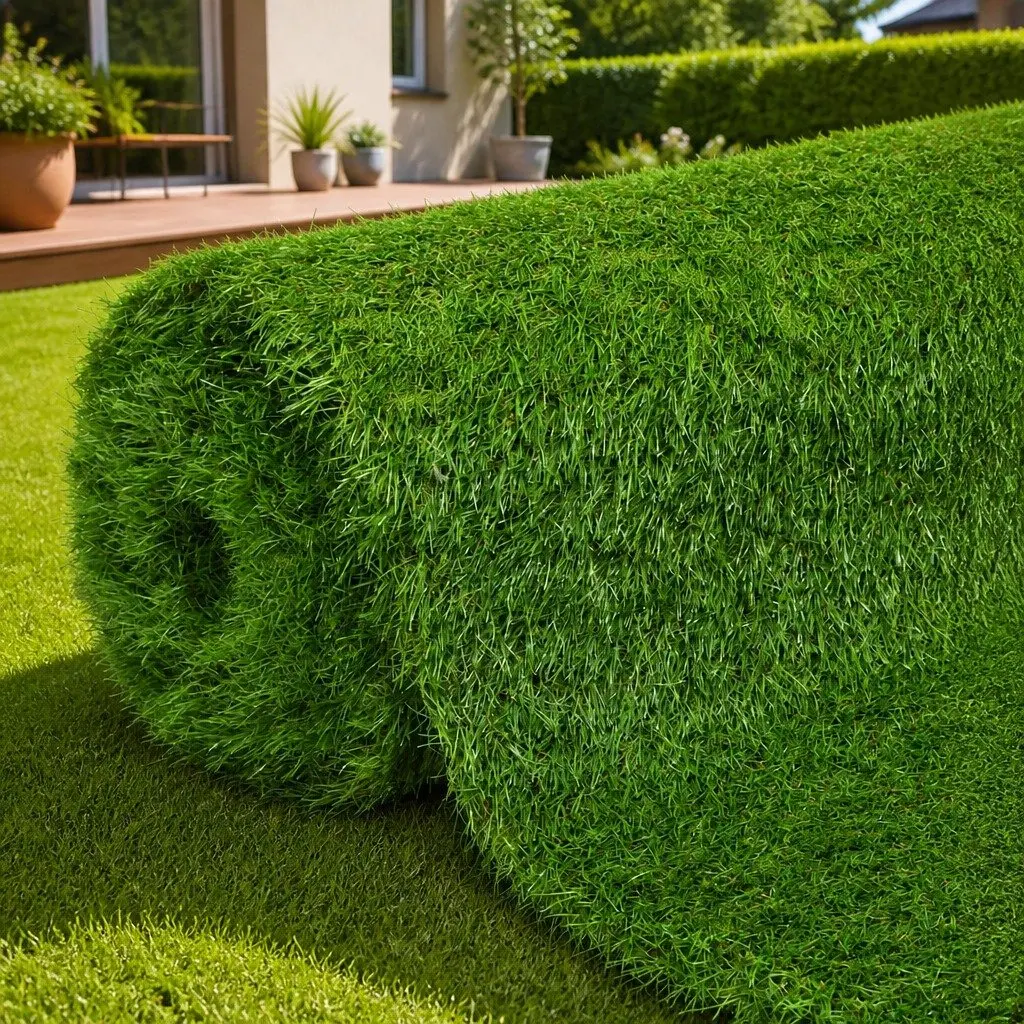 Artificial Grass Turf 1x15m 40mm Pile Height UV Resistant Soft Texture Indoor Outdoor Use