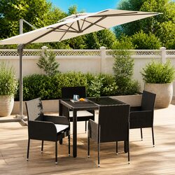 5 Piece Garden Dining Set for Comfortable Outdoor Living