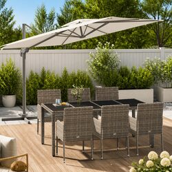 Elevate Your Outdoor Space with a Stylish 7-Piece Dining Set