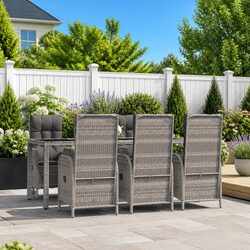 Transform Your Outdoor Space with This 7 Piece Dining Set