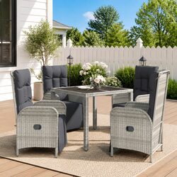 Enhance Your Outdoor Space with 5 Piece Garden Dining Set