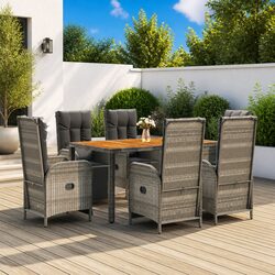 Enhance Your Outdoor Space with This 7 Piece Dining Set