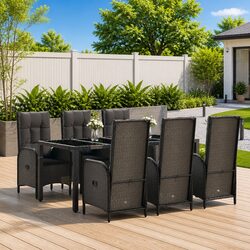 Transform Your Outdoor Space with 7 Piece Dining Set