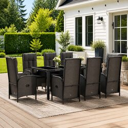 Elevate Your Outdoor Space with a 9-Piece Dining Set