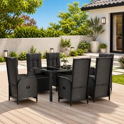 Enhance Your Outdoor Space with This 7 Piece Dining Set
