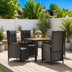 Stylish 5 Piece Outdoor Dining Set to Elevate Your Garden