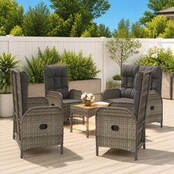 Stylish 5-Piece Garden Dining Set for Outdoor Living