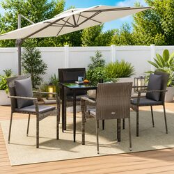 Elevate Your Garden Space with This 5 Piece Dining Set
