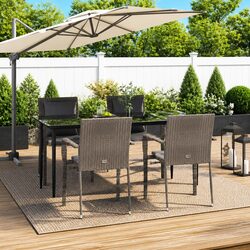 Enhance Your Outdoor Living with This 5 Piece Dining Set