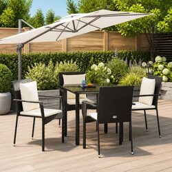 Enhance Your Outdoor Space with This 5 Piece Dining Set