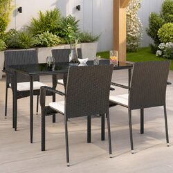 Elevate Your Outdoor Space with This 5 Piece Dining Set