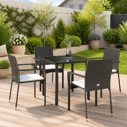 Elevate Your Outdoor Space with This 5 Piece Dining Set