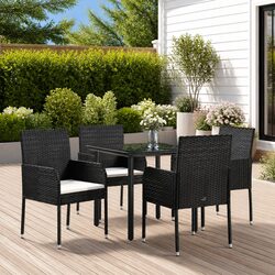 Upgrade Your Outdoor Space with This 5 Piece Dining Set