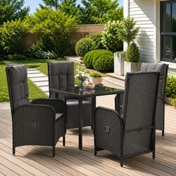 Elevate Your Outdoor Space with Our 5 Piece Garden Dining Set