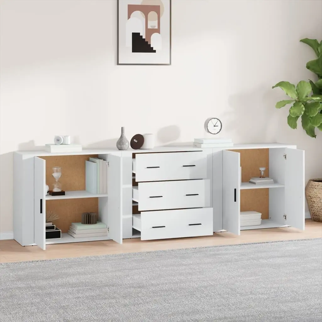 White Sideboards Storage Cabinets